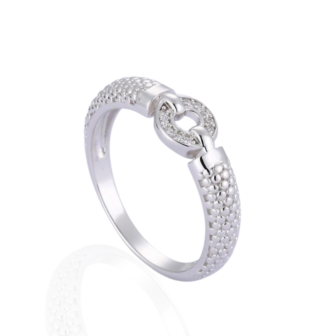 Dots Silver Ring