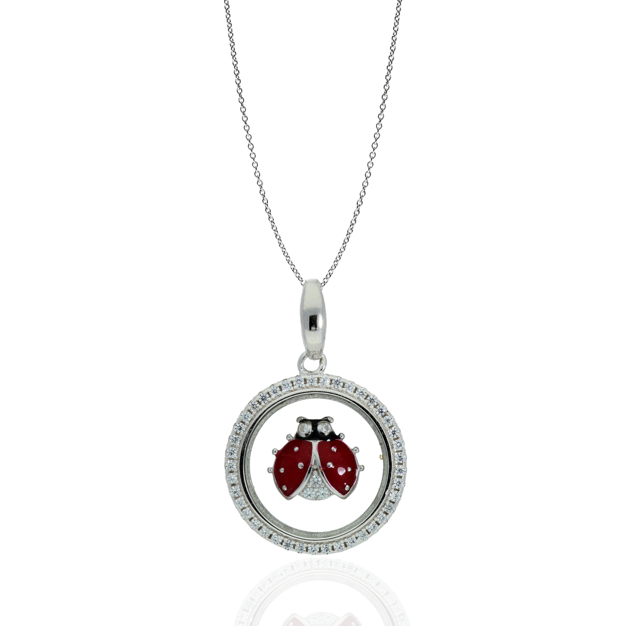 Good Luck Ladybug Necklace