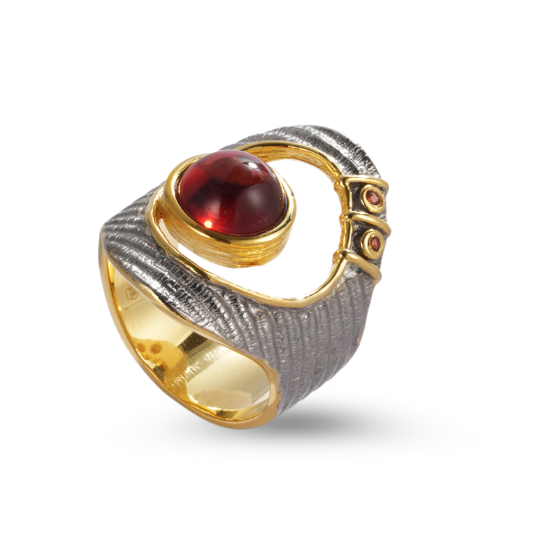 Passion  Garnet Ring