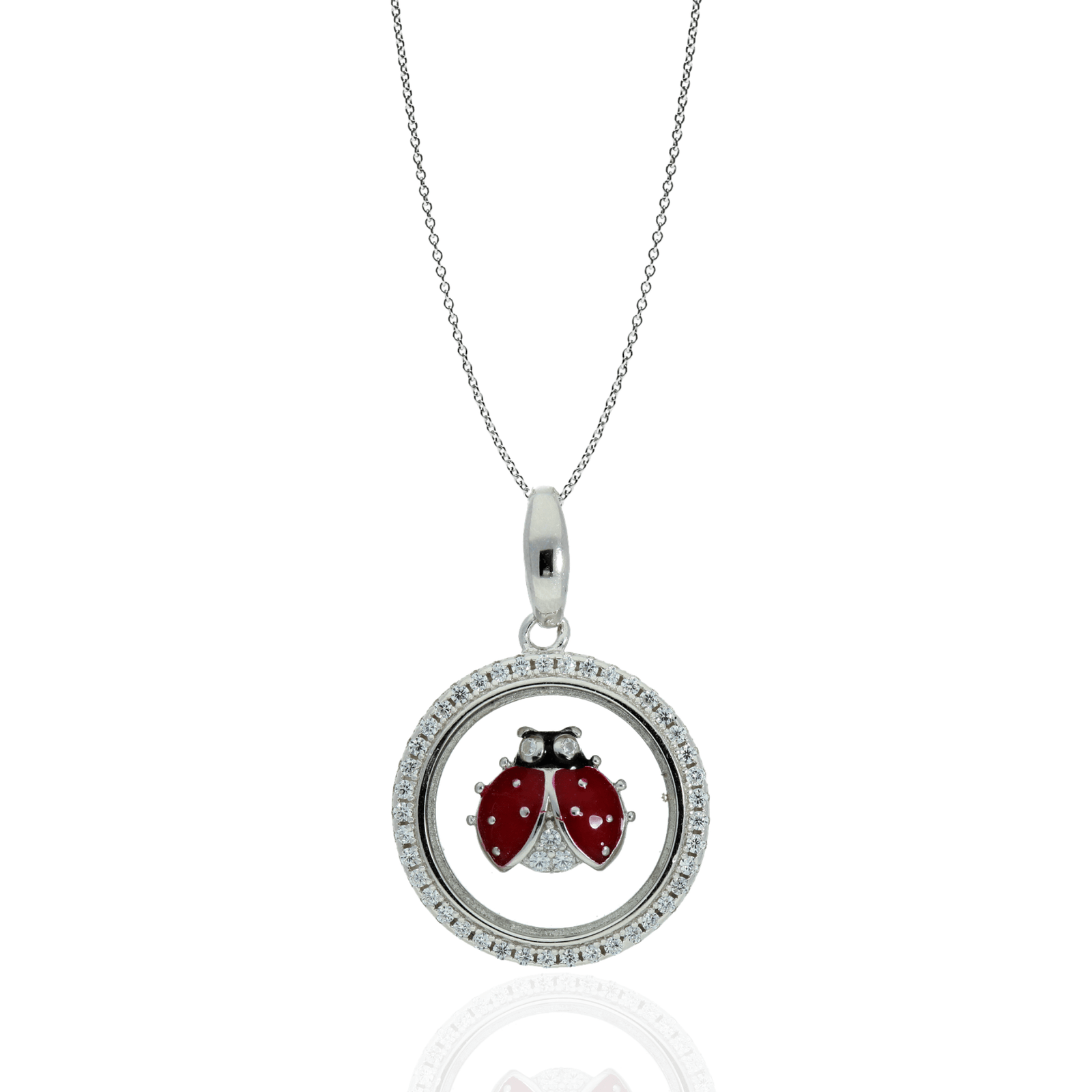 Good Luck Ladybug Necklace