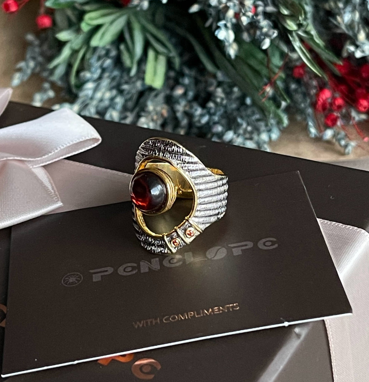 Passion  Garnet Ring