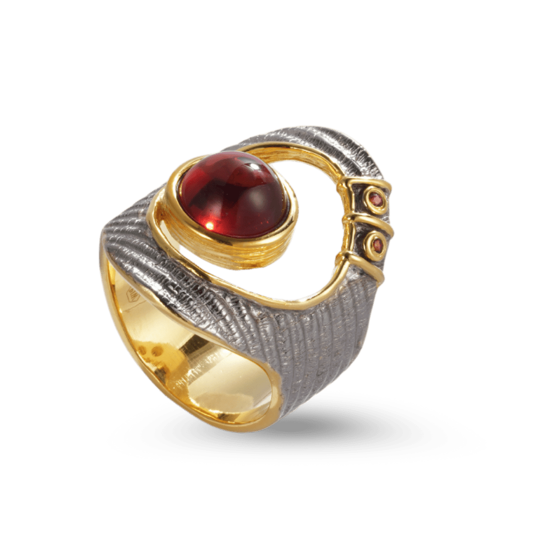 Passion  Garnet Ring