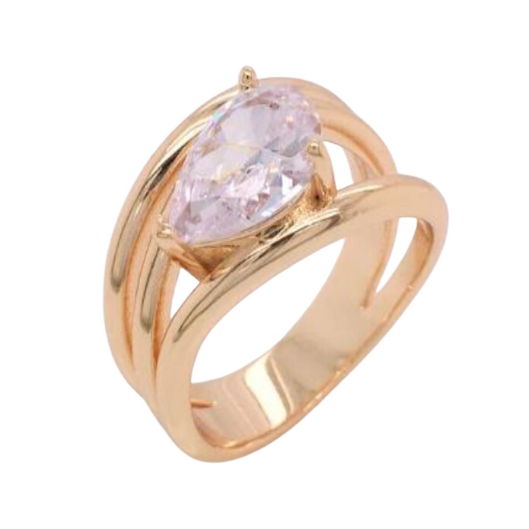 Crystal Radial Ring