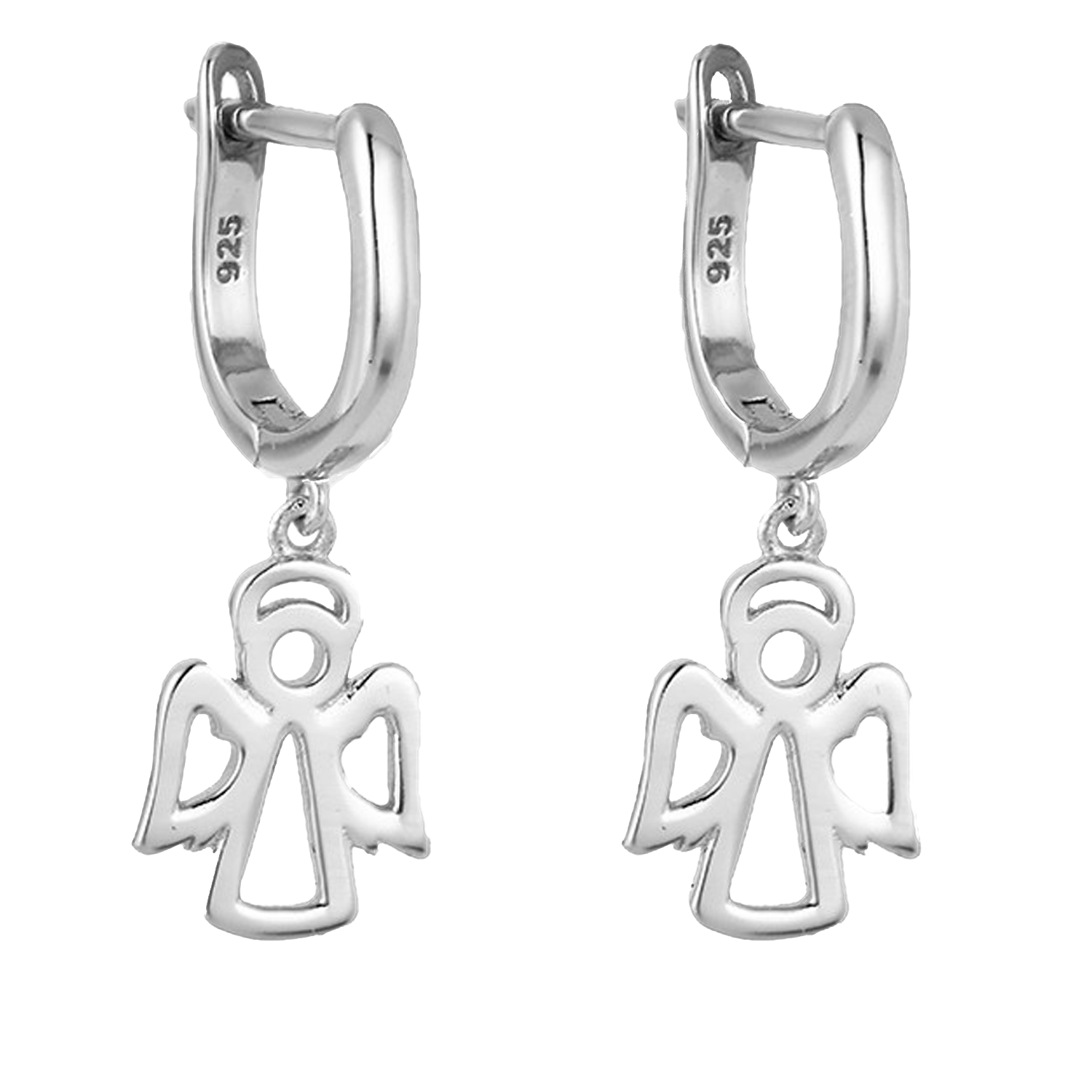 Angel Silver Earrings
