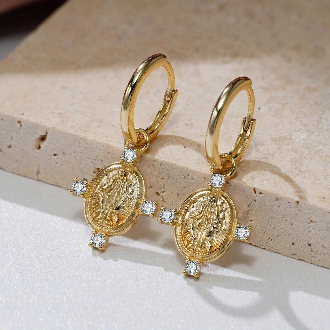 Virgen Maria Earrings