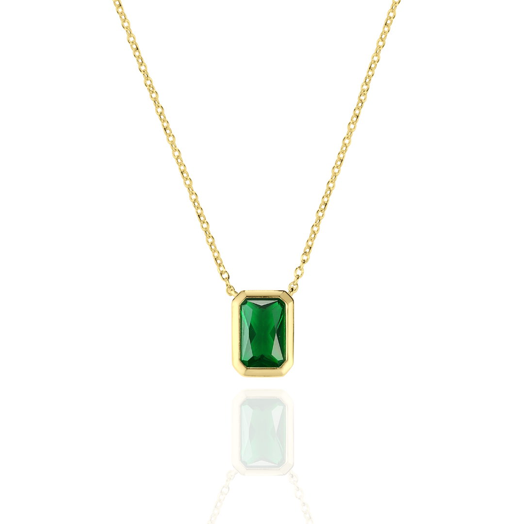 Novella Green Necklace