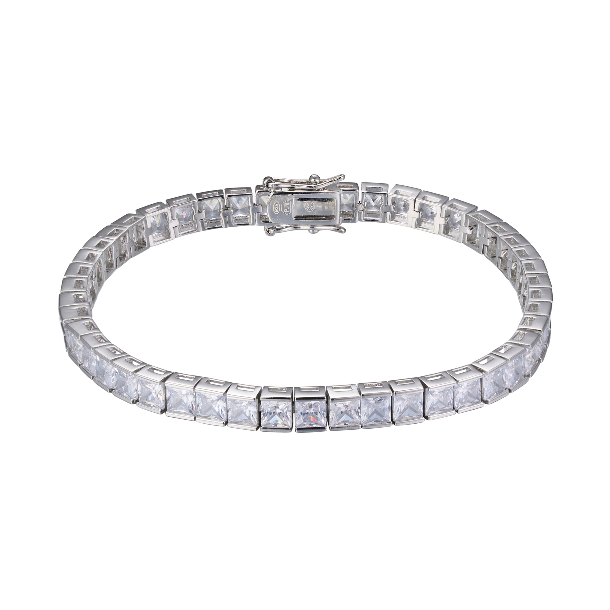 Silver Frost Tennis Bracelet