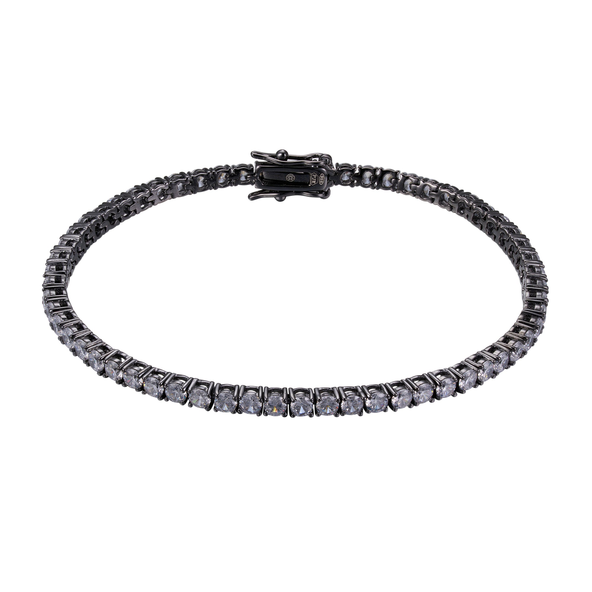 B5568 Tennis Bracelet Round 3mm