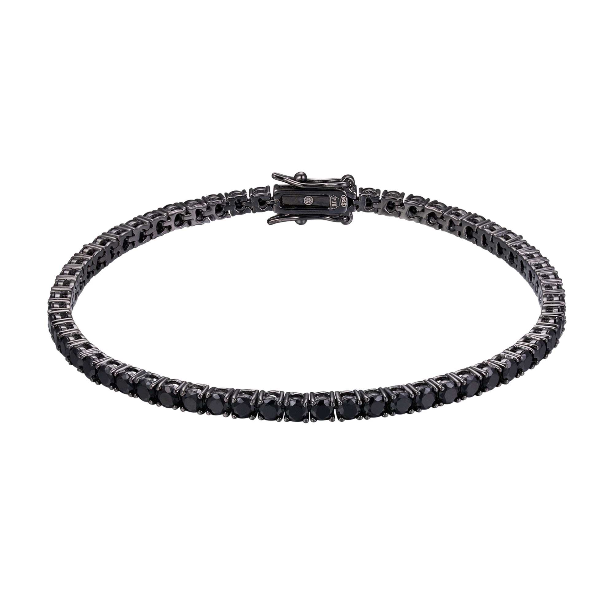 B5569 Tennis Bracelet Round 3mm