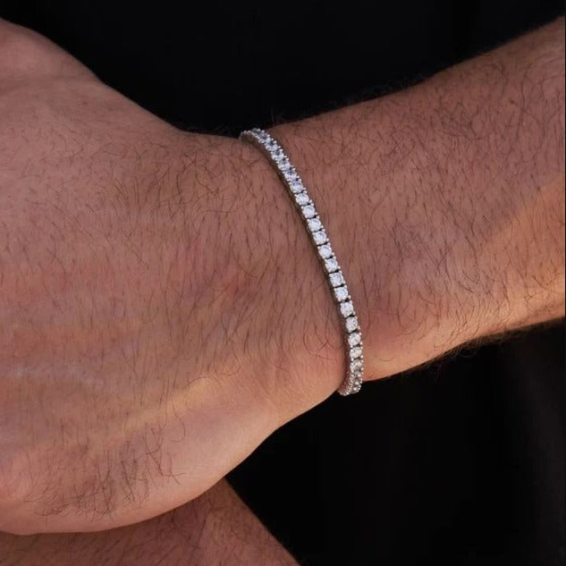 B5567 Tennis Bracelet Round 3mm