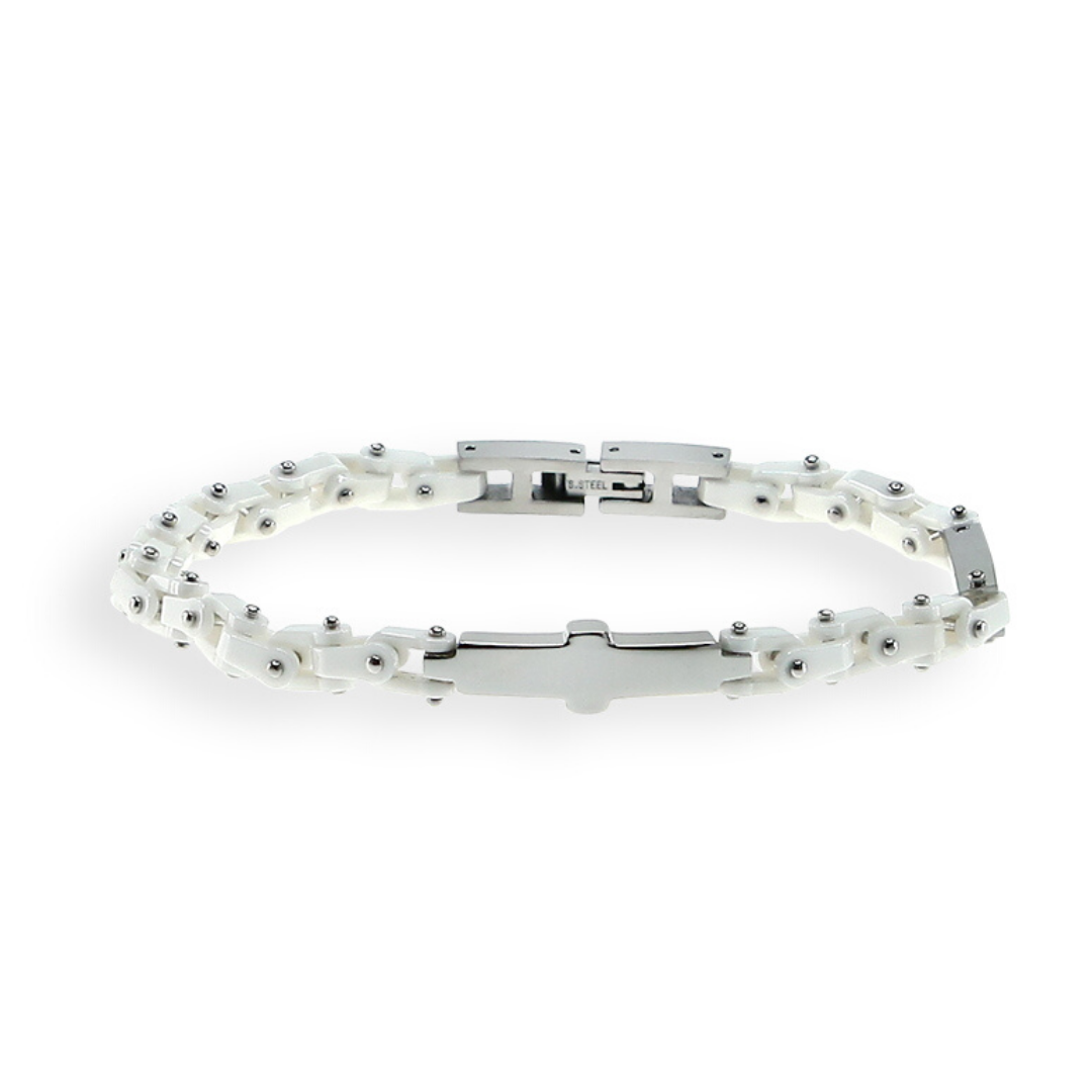 White Ceramic Bracelet