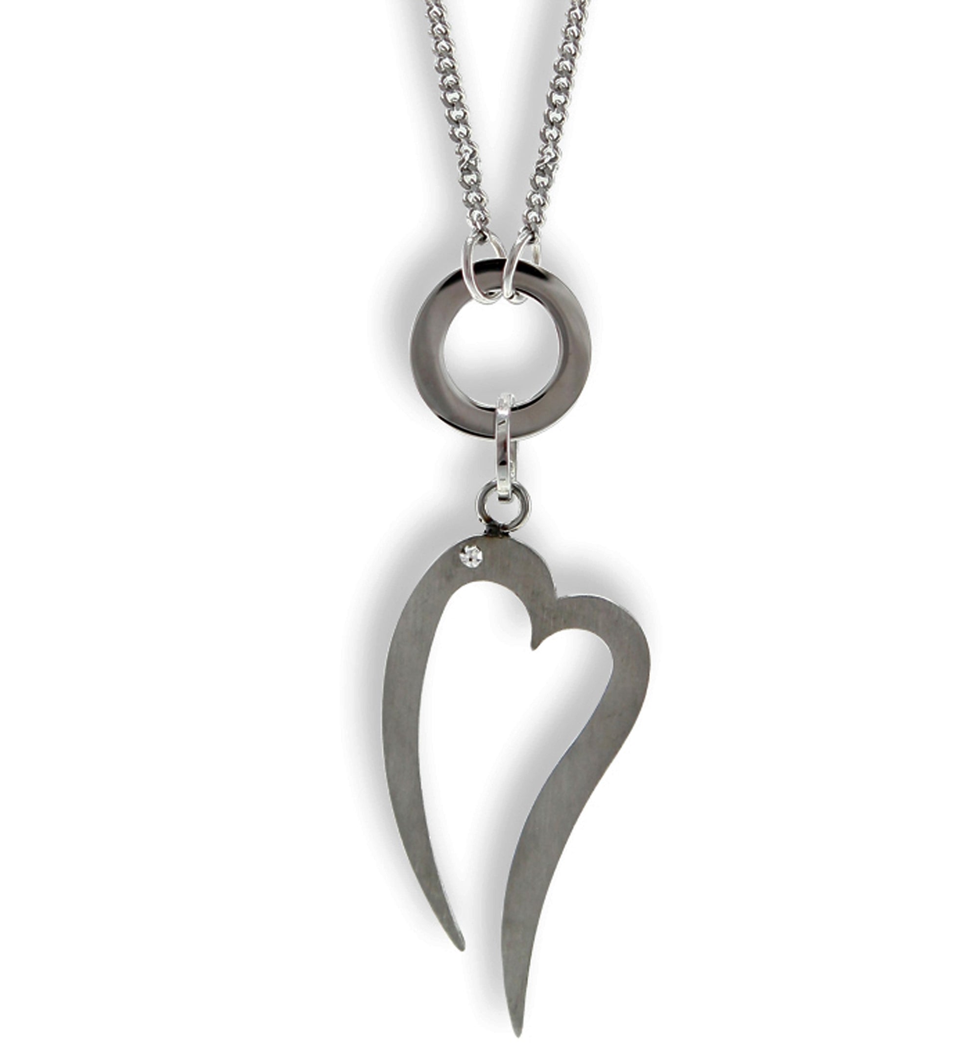 Stainless Steel Heart Necklace