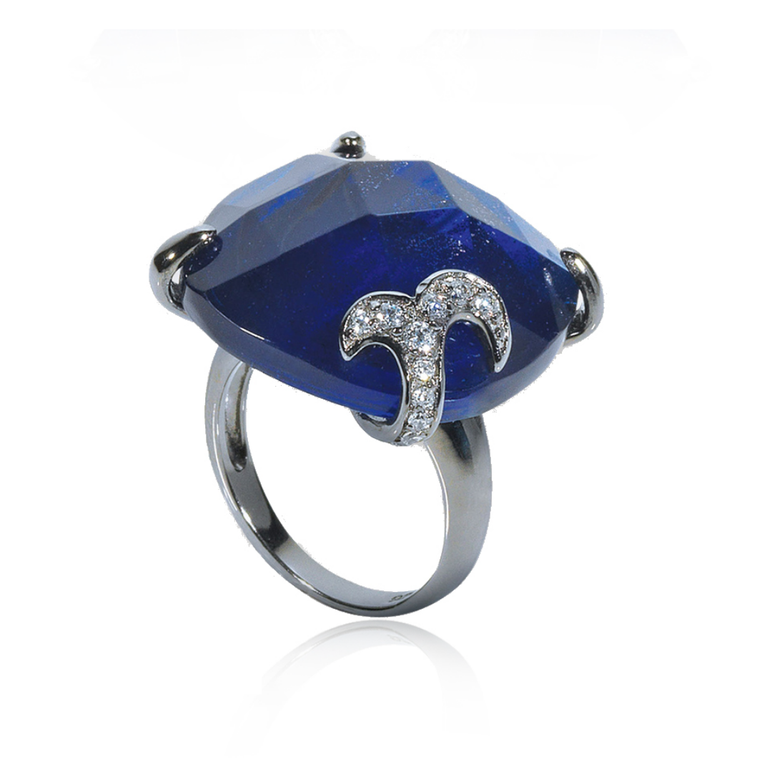 Blue Midnight Ring