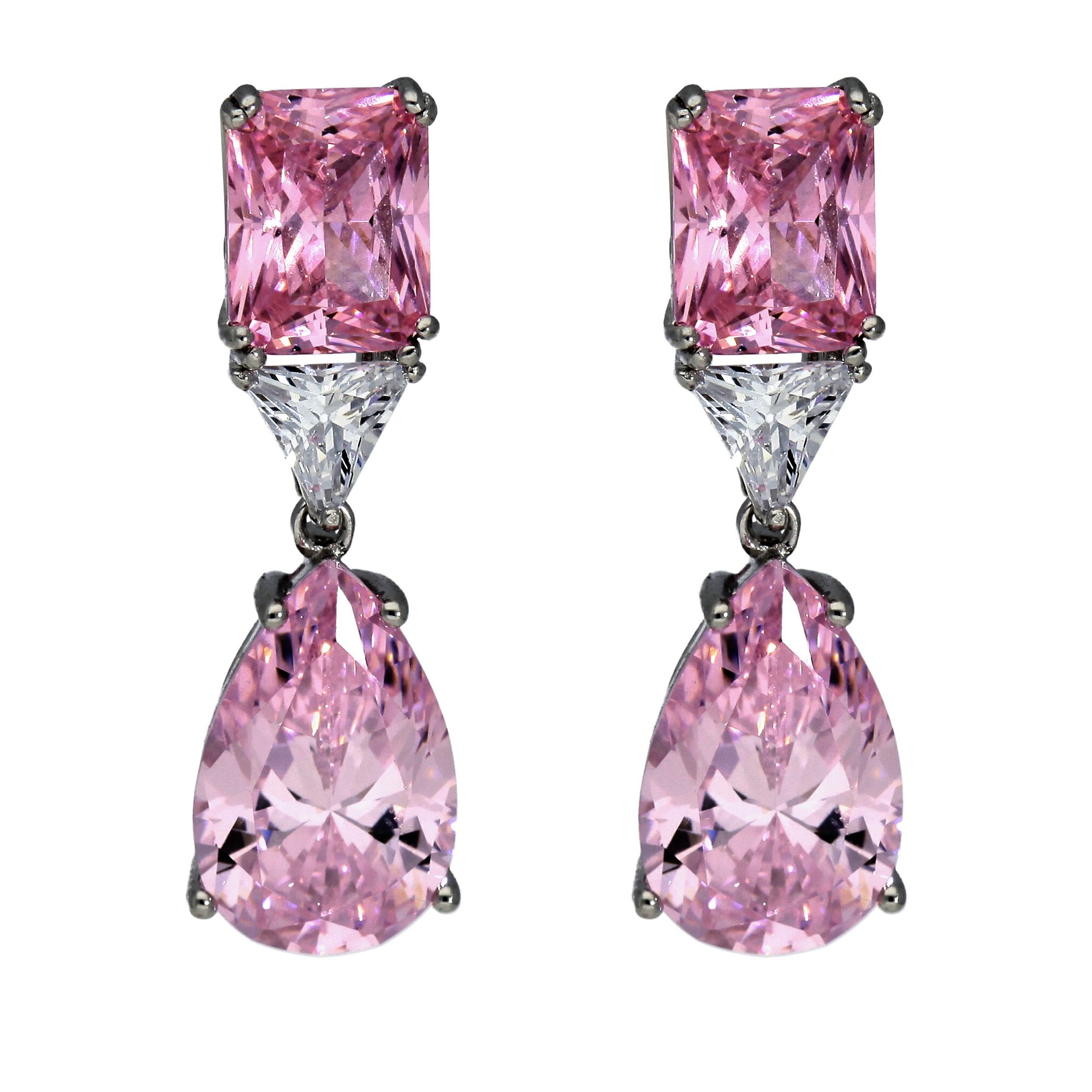 Pink Sparkle Earrings