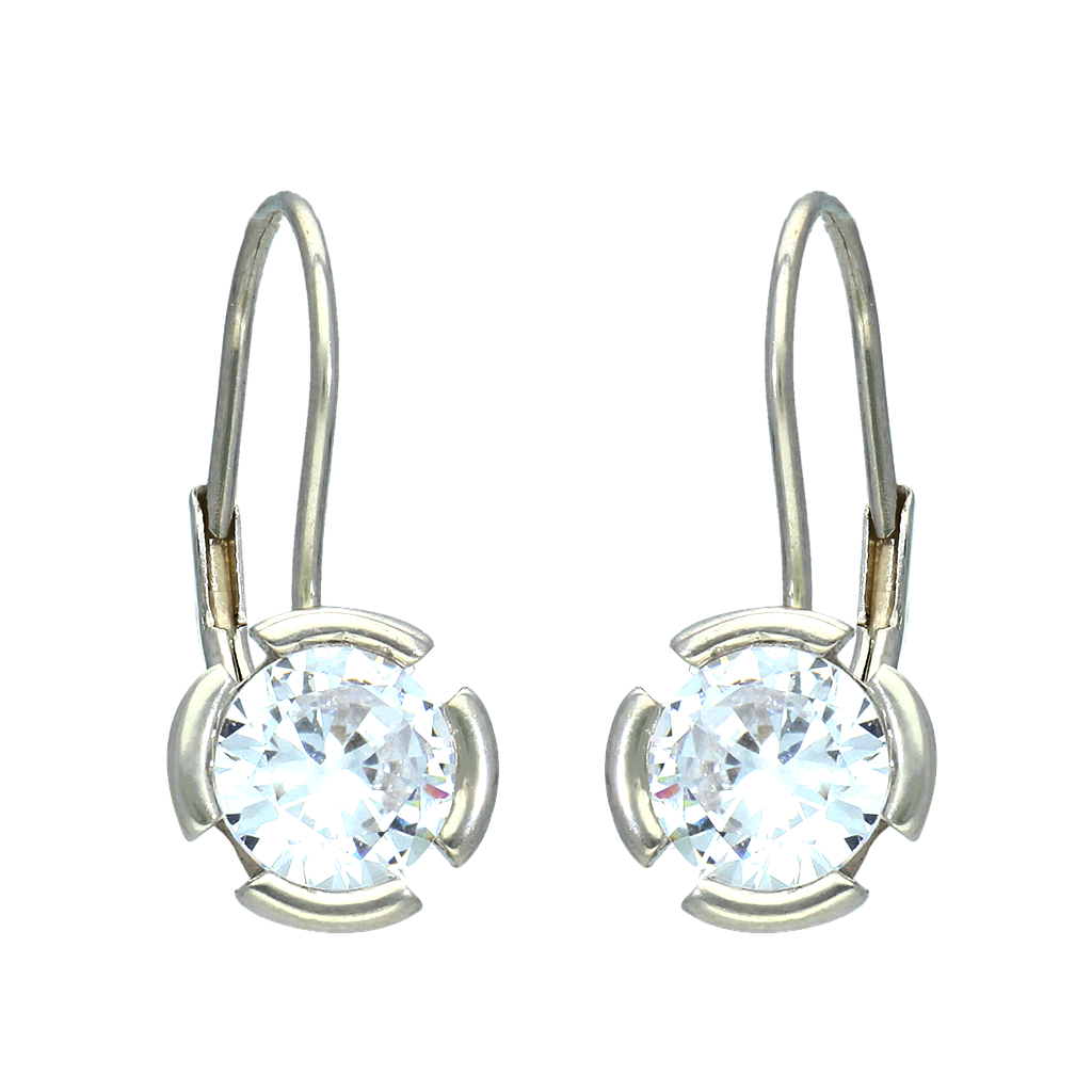 Simple Silver Earrings