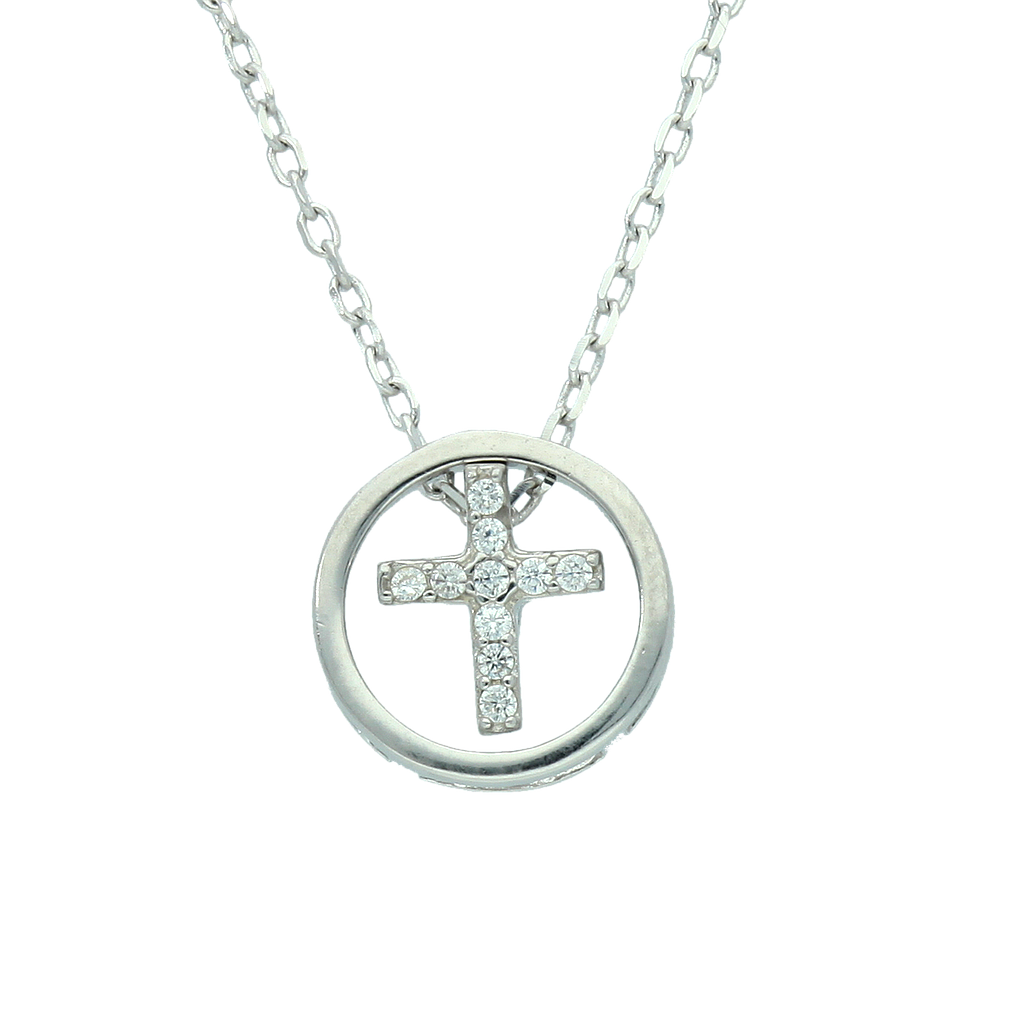 Cross Silver Necklace