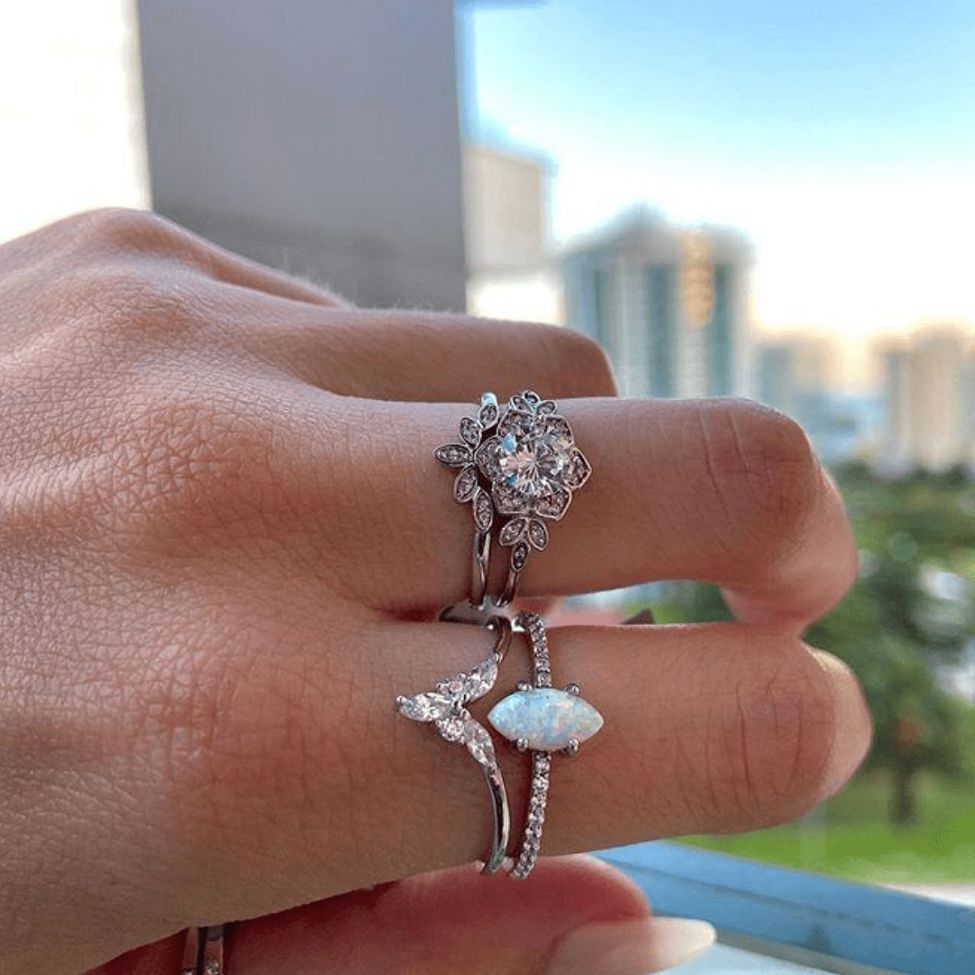 Maria Stacking Rings