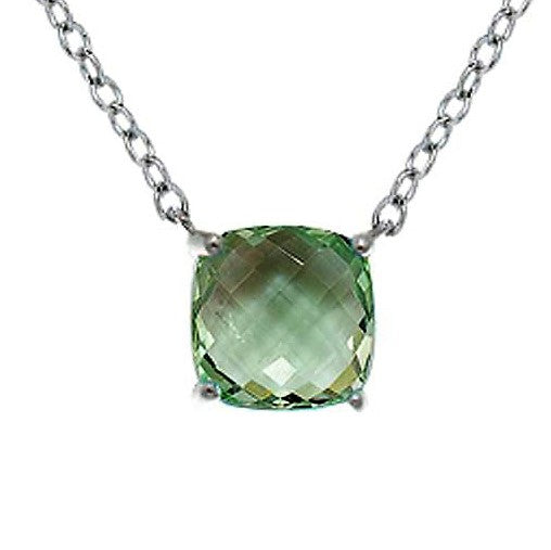 Green Amethyst Necklace