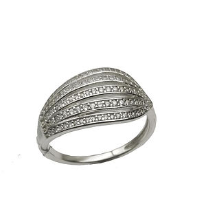 Unazë Argjendi 925 me Zirconi - U4039