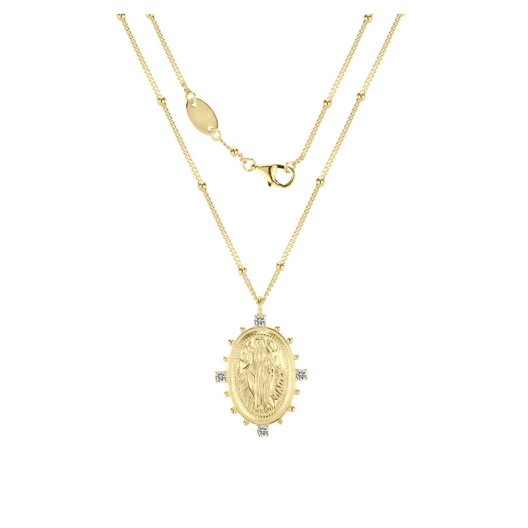 Virgen Maria Ring &amp; Necklace